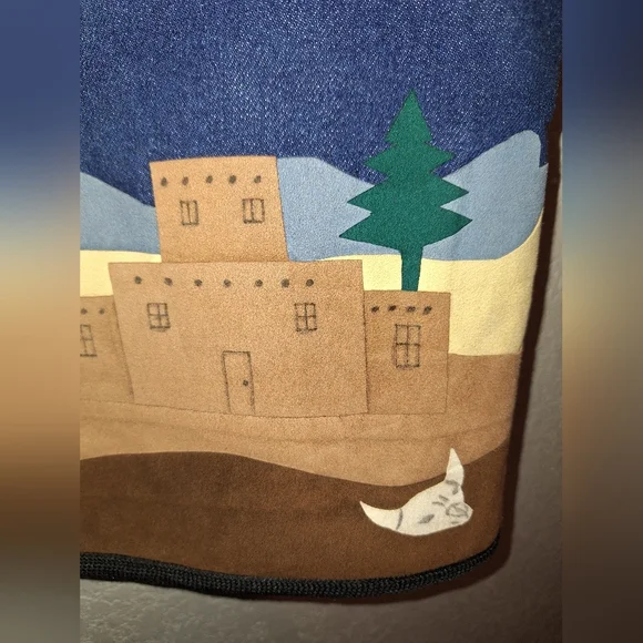 Handmade Native American Southwestern Vest Size Medium - Picture 4 of 10